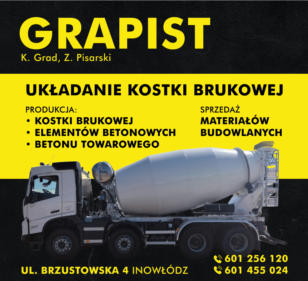 GRAPIST K. GRAD, Z. PISARSKI - kostka brukowa OPOCZNO kostka brukowa OPOCZNO